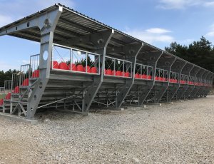 6 SIRALI STANDART PORTATİF TRİBÜN