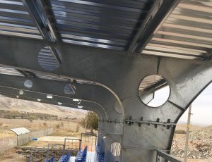 ANKARA AYAŞ 216 KİŞİLİK PORTATİF TRİBÜN