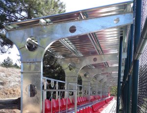 ODTU 120 KİŞİLİK PORTATİF TRİBÜN