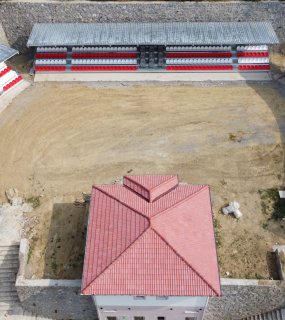 BARTIN YAZAN KÖYÜ 624 KİŞİLİK ÇELİK PORTATİF TRİBÜN